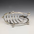 British Vintage Silver Plated Swan Toast Rack